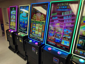 Illegal Gambling Machines and Money Seized Preview