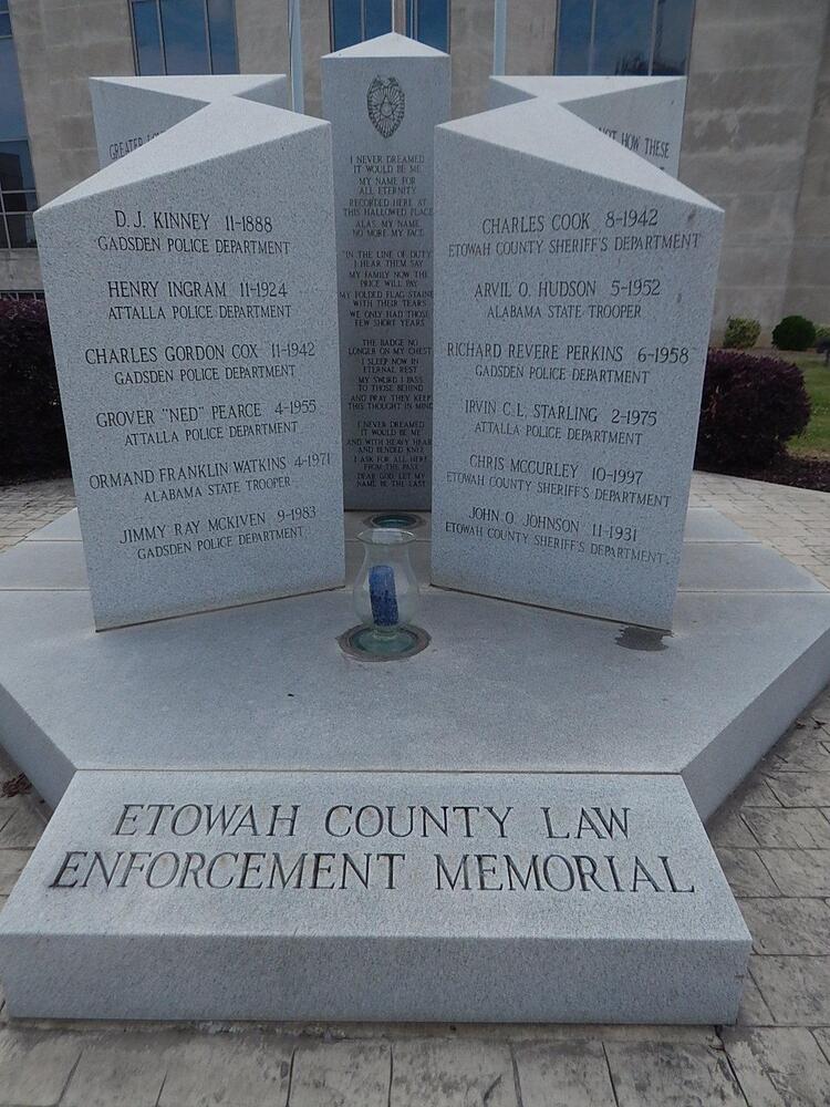 Law enforcement memorial image